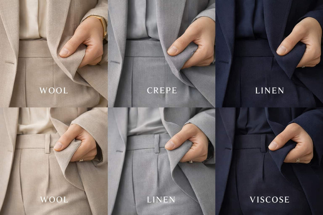 Blazer + Pantolon Takımı Alırken Kumaş Seçimi Rehberi
