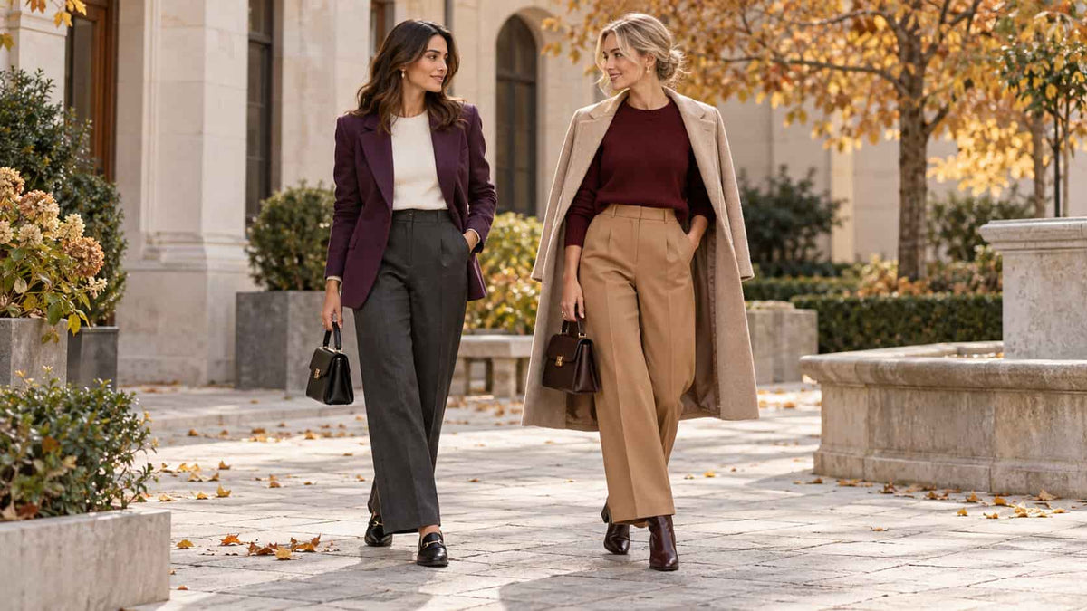 Mürdüm ve Bordo Tonları Kadın Giyimde Nasıl Kombinlenir?